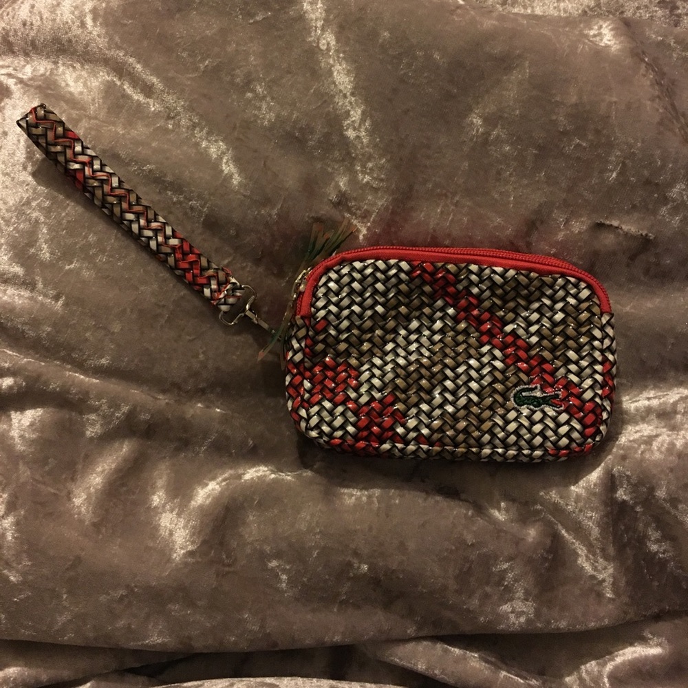 cute pink/silver wristlet!